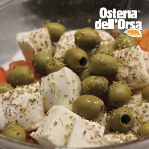 greek salad Osteria dell'Orsa